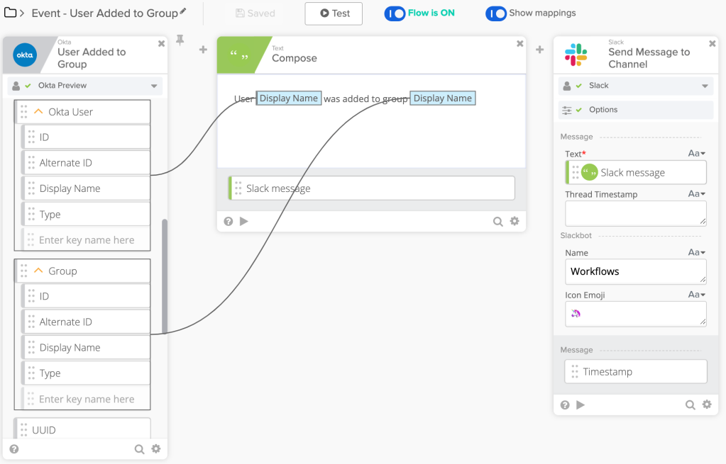 Trigger a flow when a user is added to a group