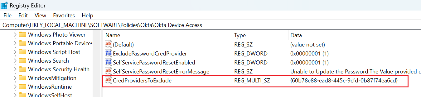registry