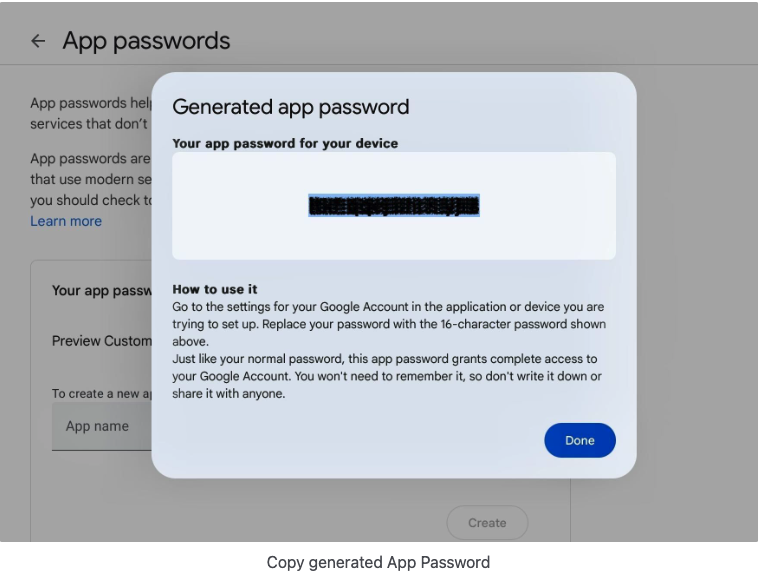 App password