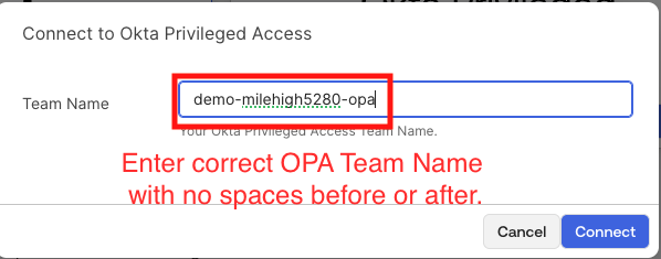 Team name