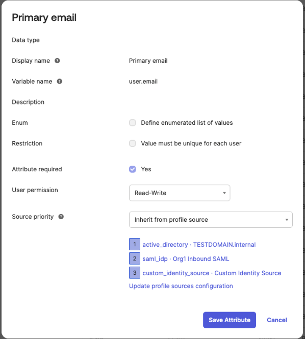 Primary Email