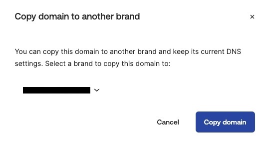 Copy Domain