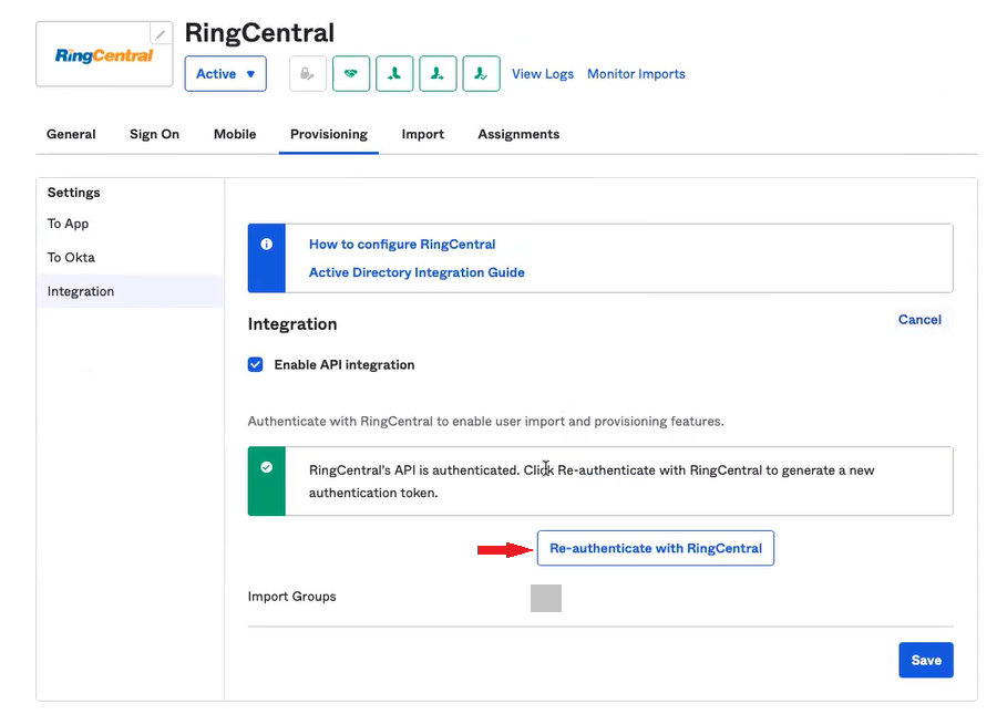 Ring central