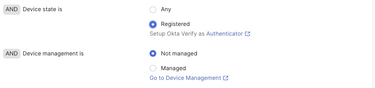 Device management