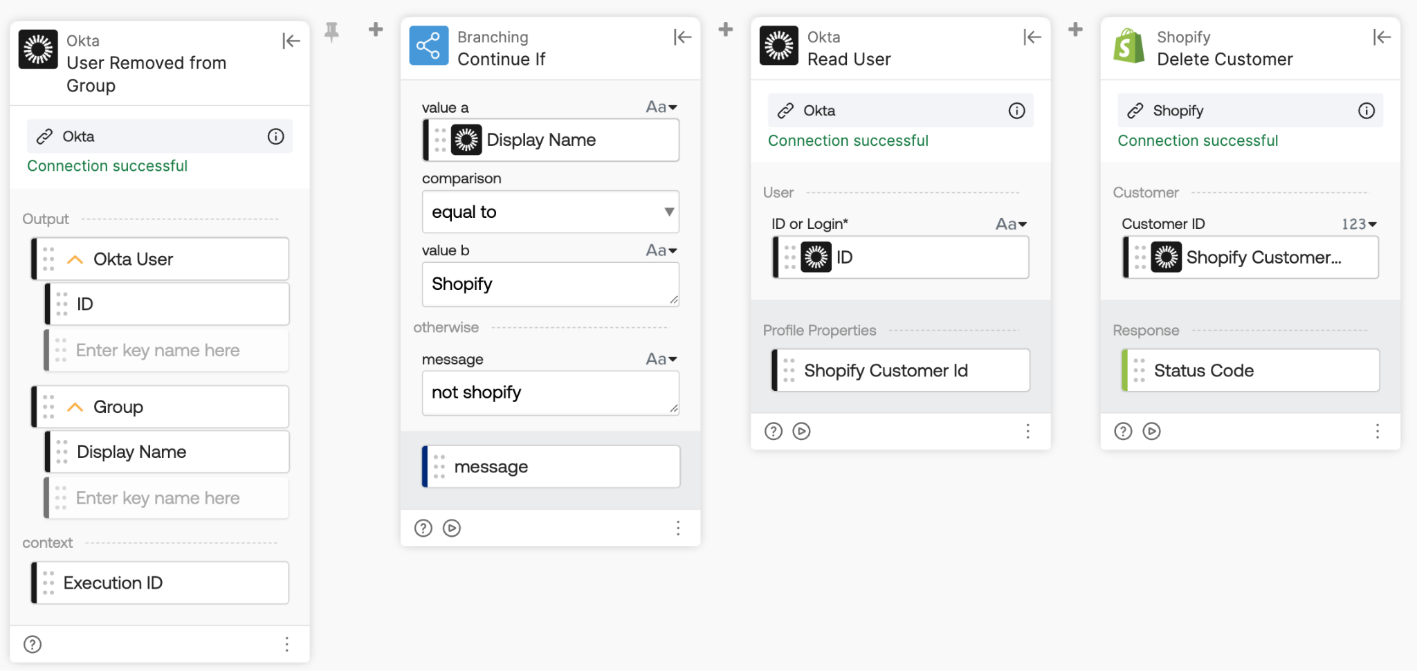 Delete a customer in Shopify