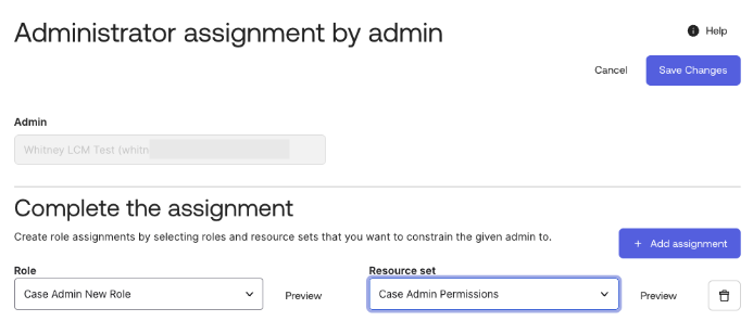 Assign by User