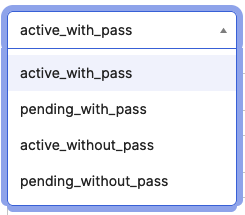 Initial Status of users when first assigning to an Org2Org app