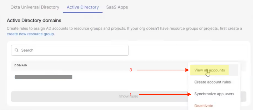 Active Directory domains