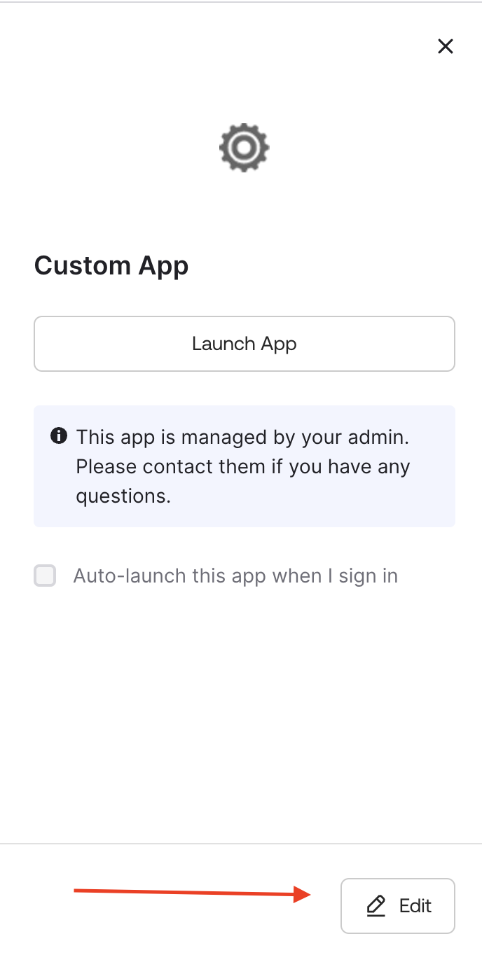 Custom App
